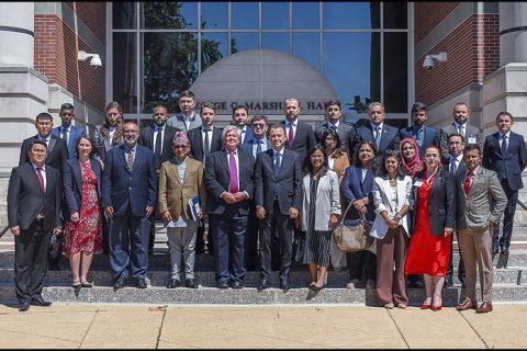 Group photo of the Silk Road Future Leaders Seminar held from 13–17 May 2024 in Washington, D.C.